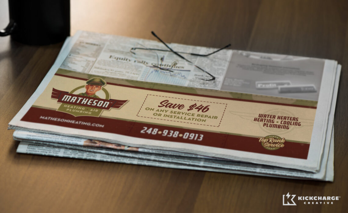 matheson newspaper ad