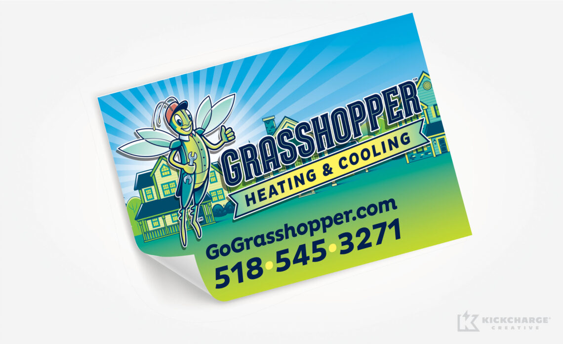 grasshopper sticker