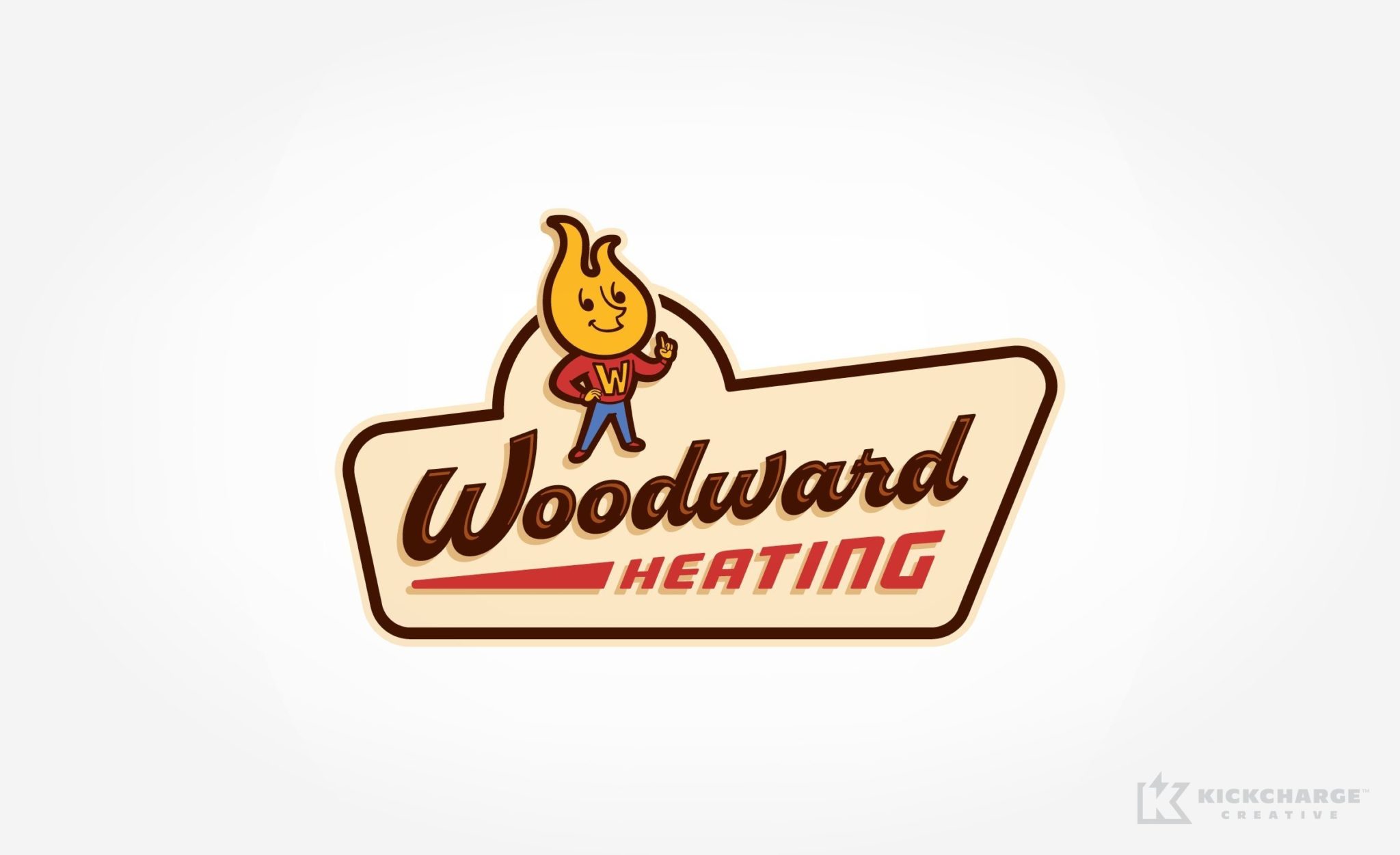 Woodward Heating logo