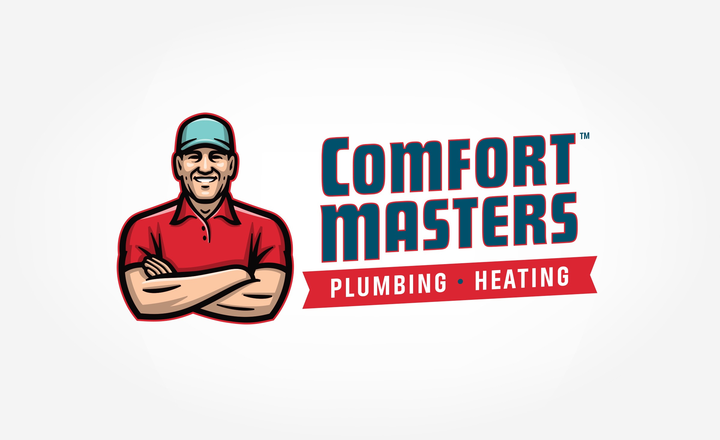 plumbing and hvac logo for Comfort Masters