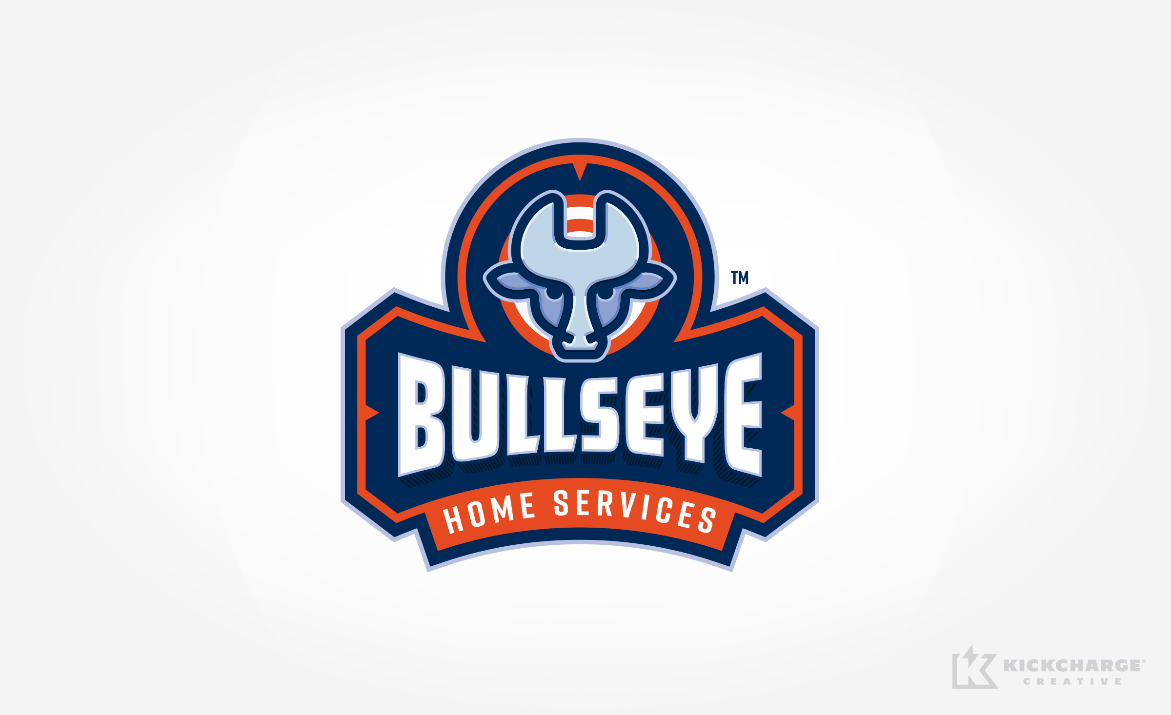 hvac logo and naming for Bullseye Home Services