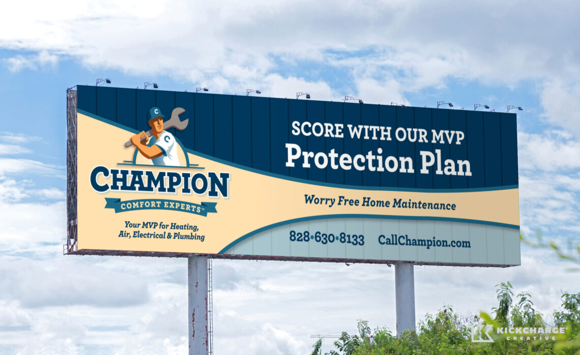 champion comfort billboard