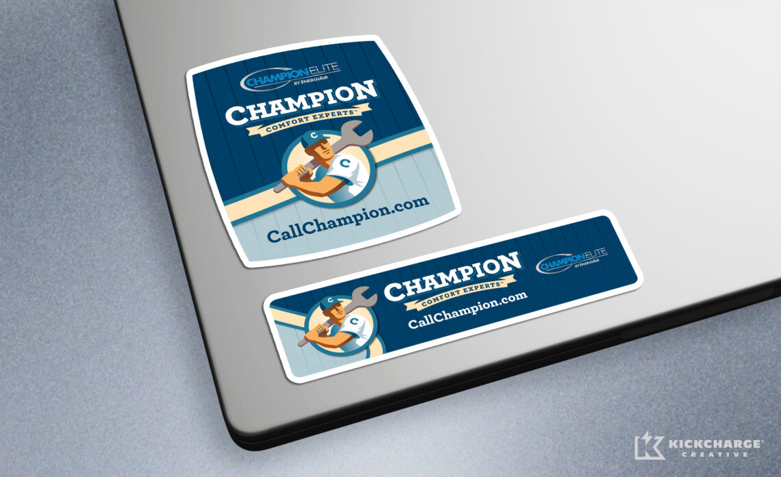 champion comfort decals