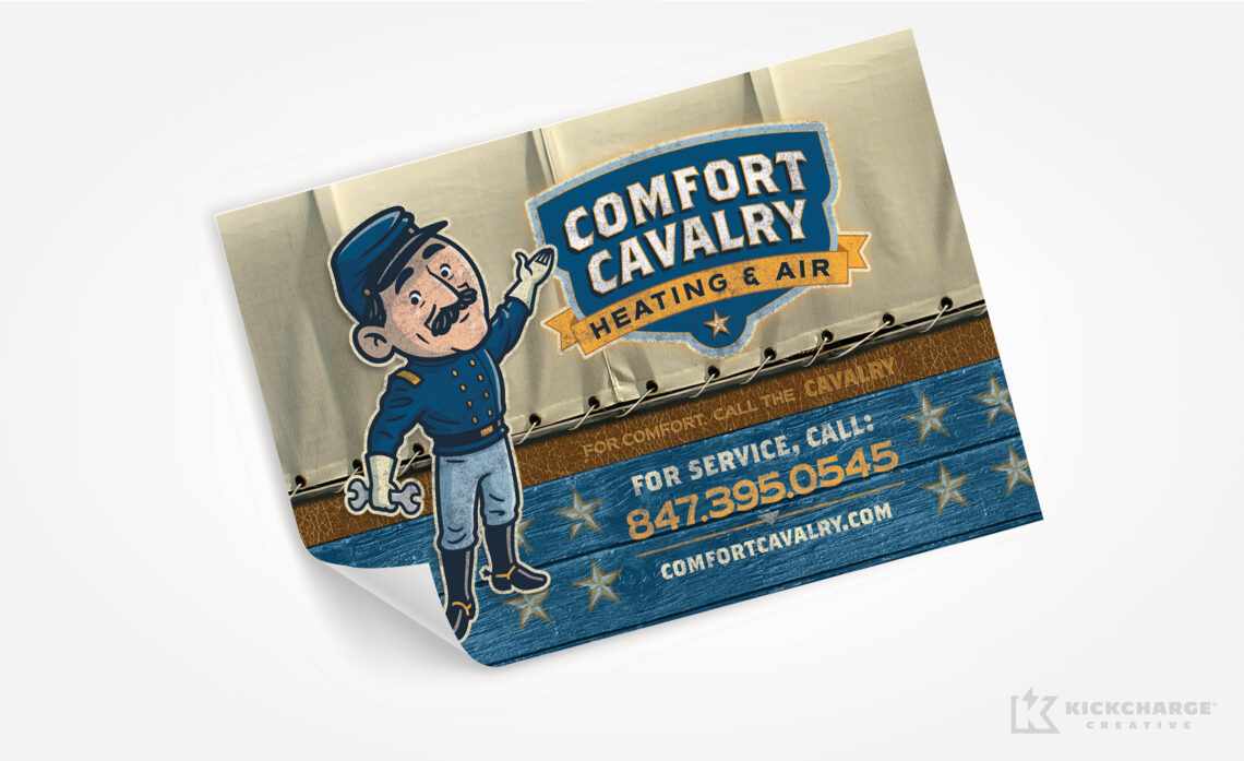 comfort cavalry sticker
