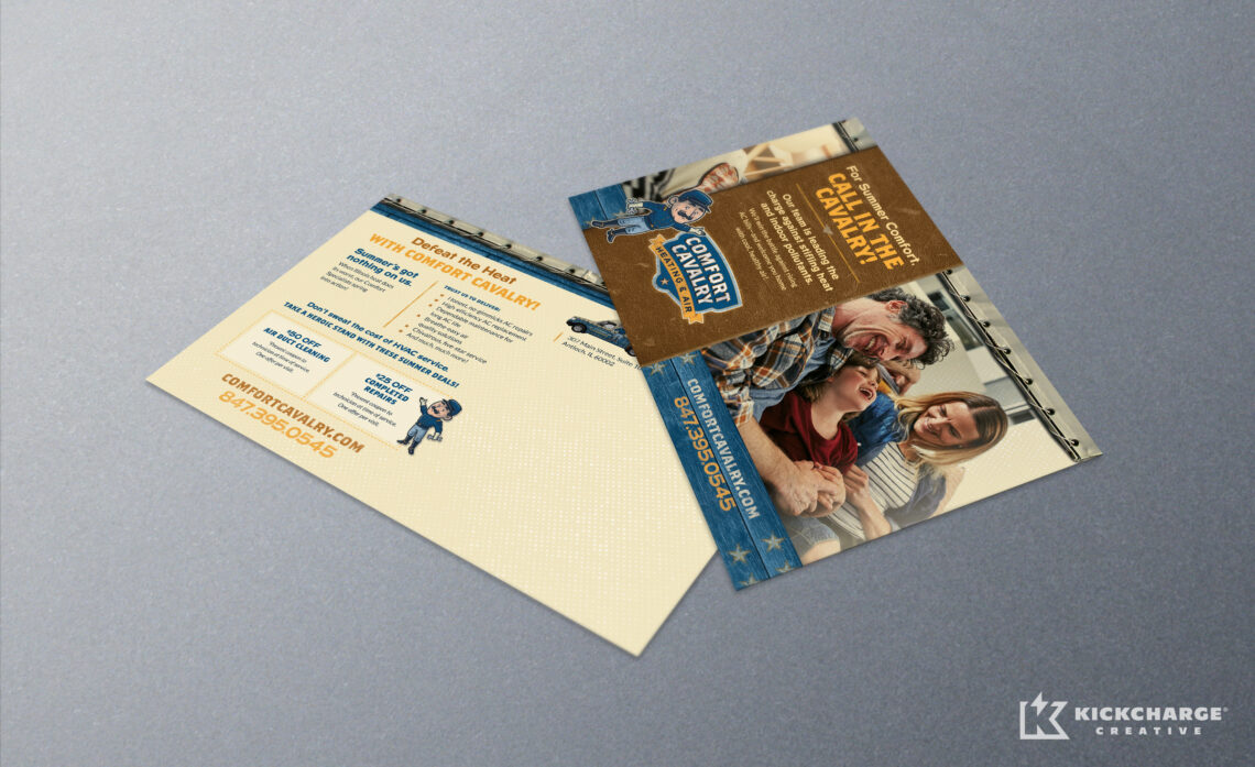 comfort cavalry direct mailer
