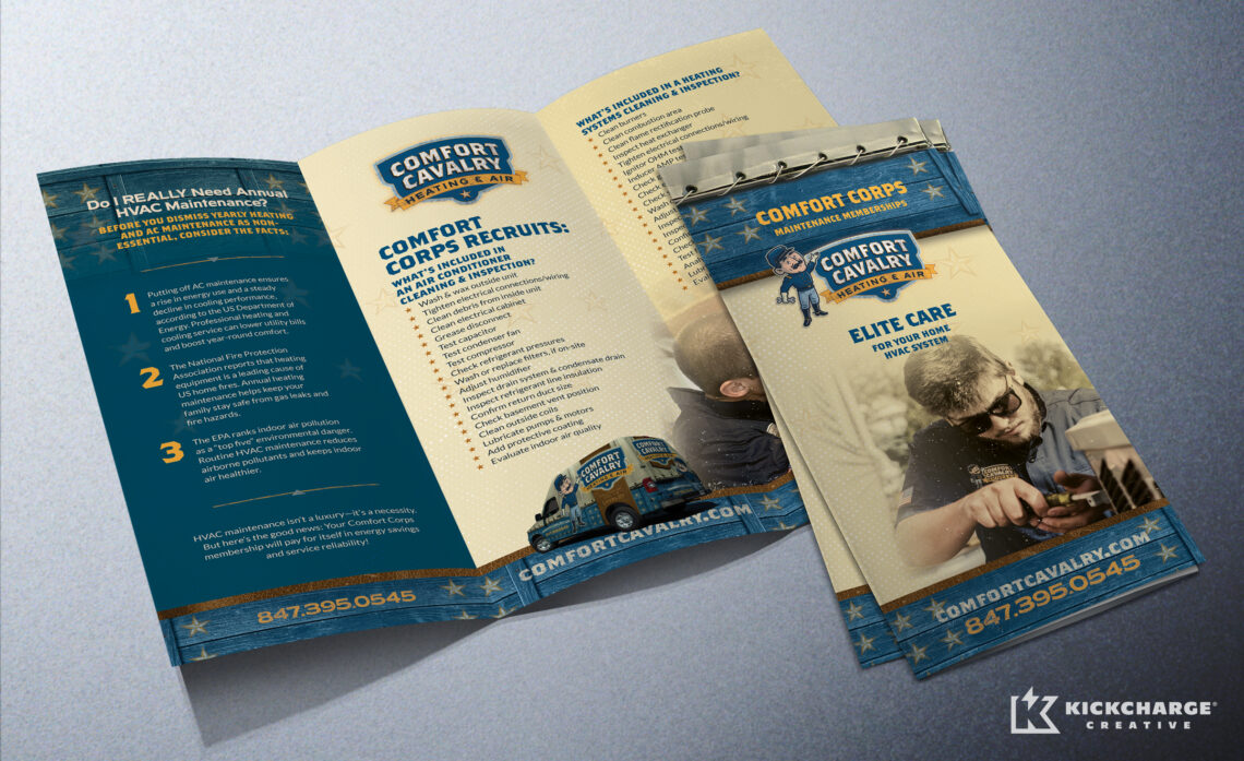 comfort cavalry tri fold brochure