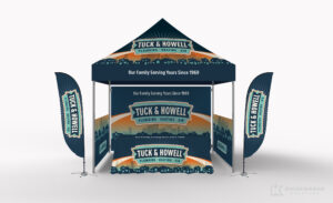 Tuck & Howell trade show booth