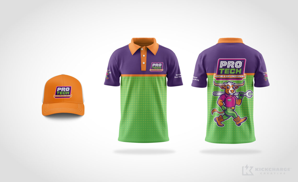 protech uniform and hat