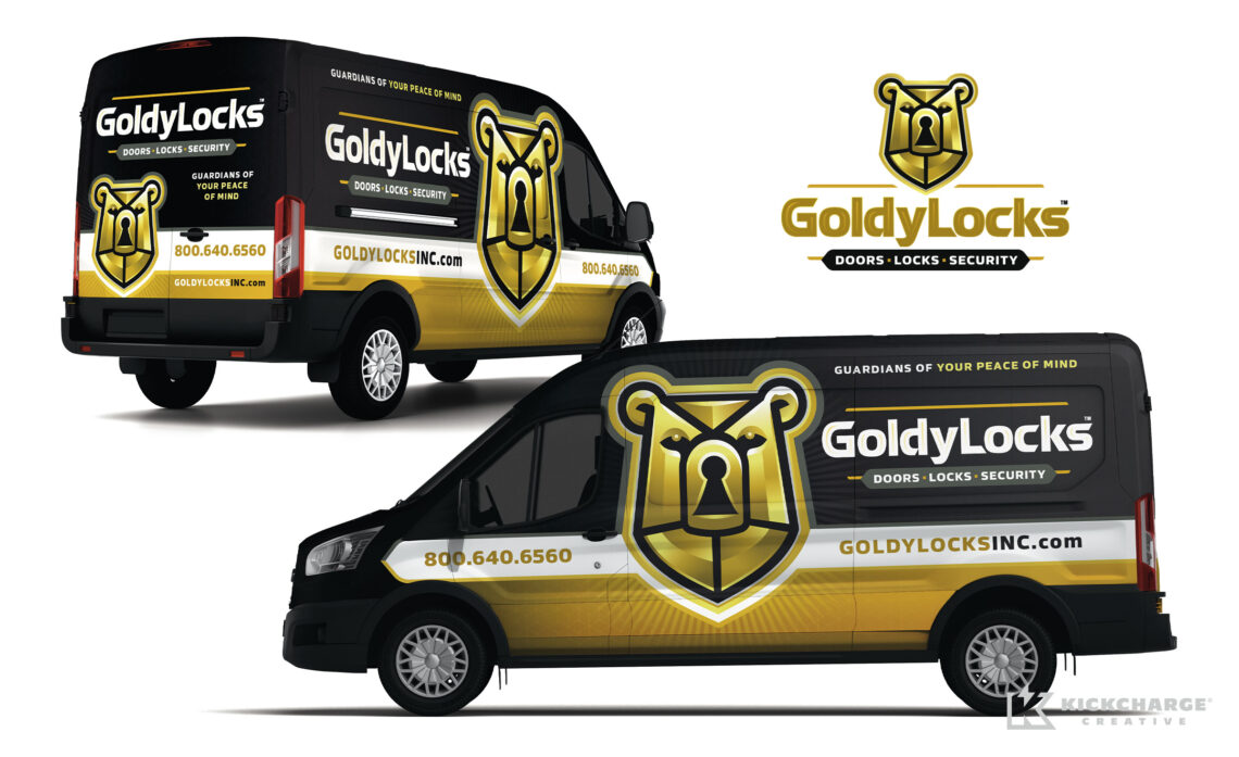 goldylocks vehicle wrap