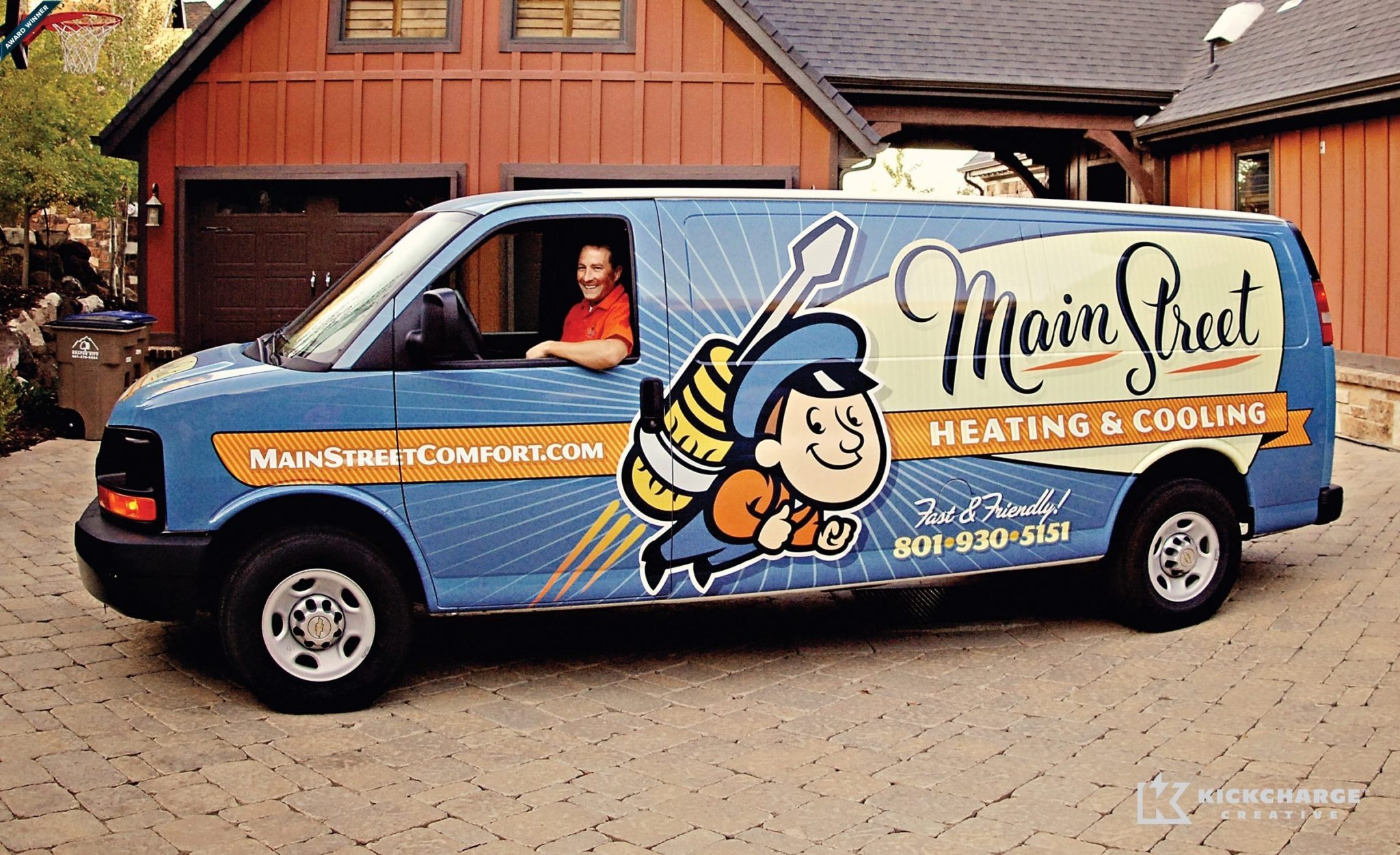 New branding and logo design created for this Utah based startup heating and air conditioning contractor.