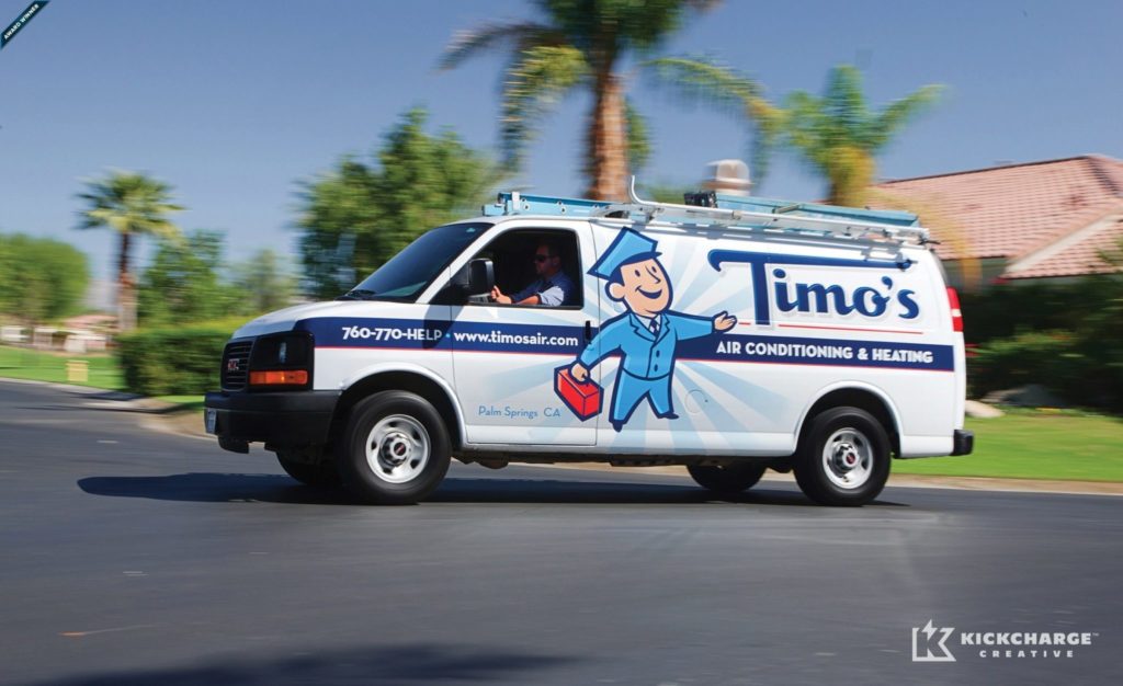 Vehicle wrap design for Timo