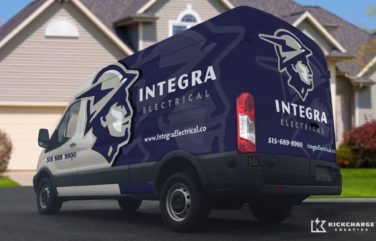 Integra Electrical Vehicle Wrap Design