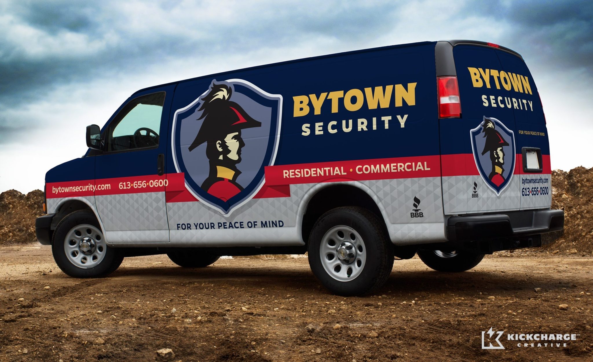 Vehicle design for a security firm in Canada.