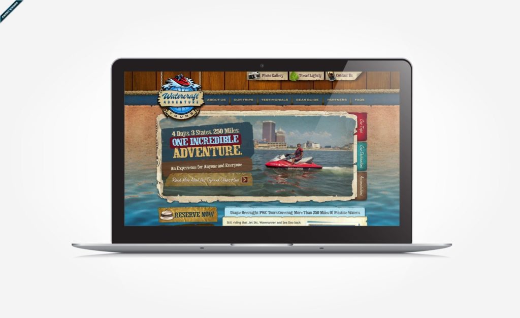 watercraft adventure tours site