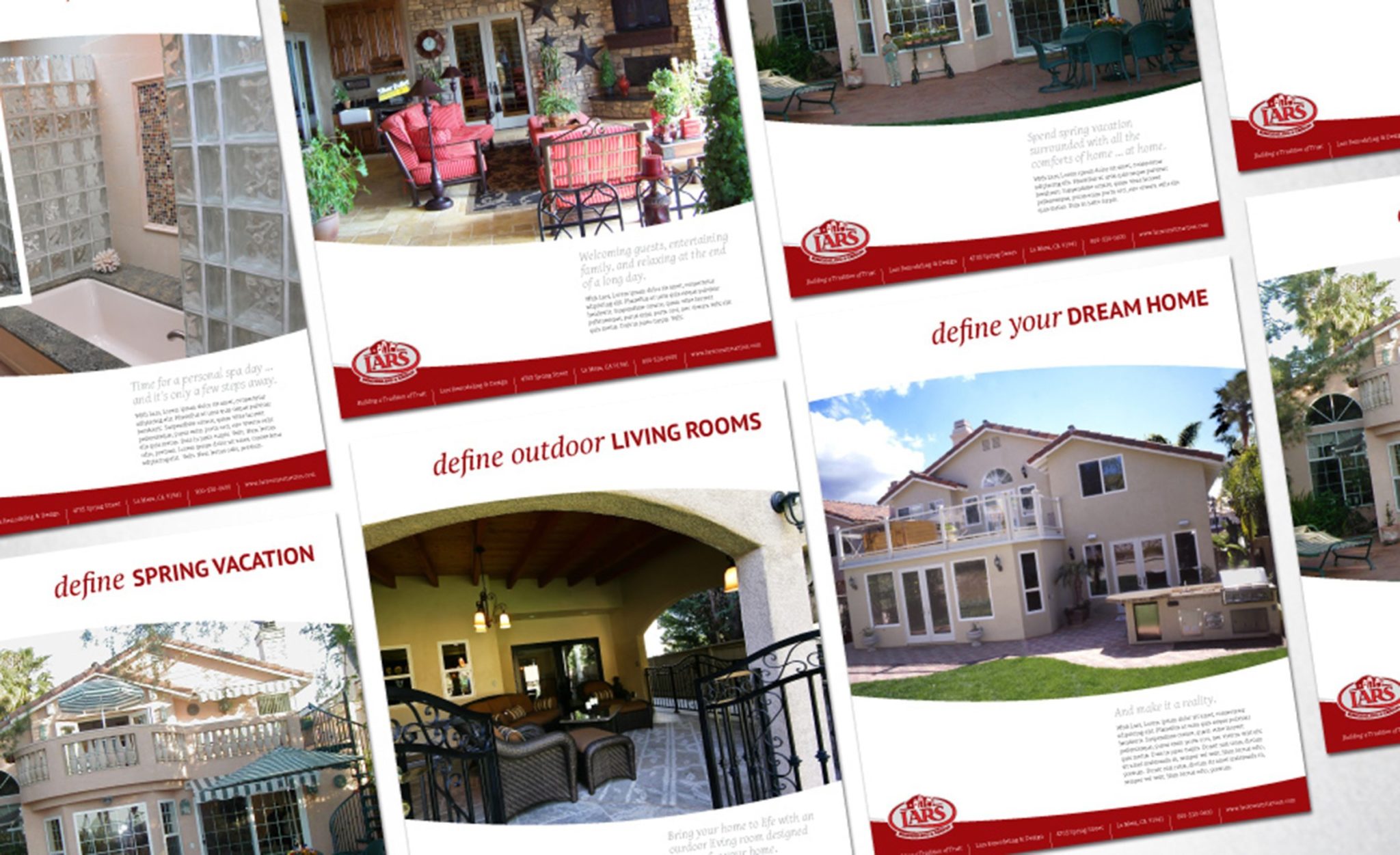 Print ad design for Lars Remodeling & Design.