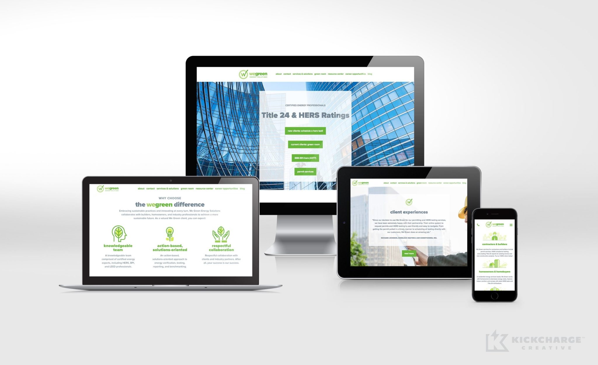 Website design and development for this California-based energy solutions company.