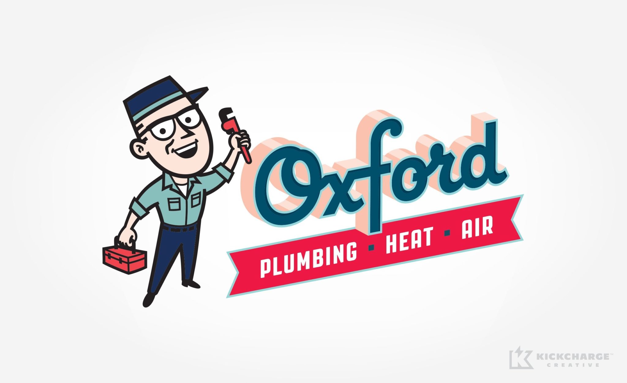 Logo design for Oxford Plumbing, Heat & Air.