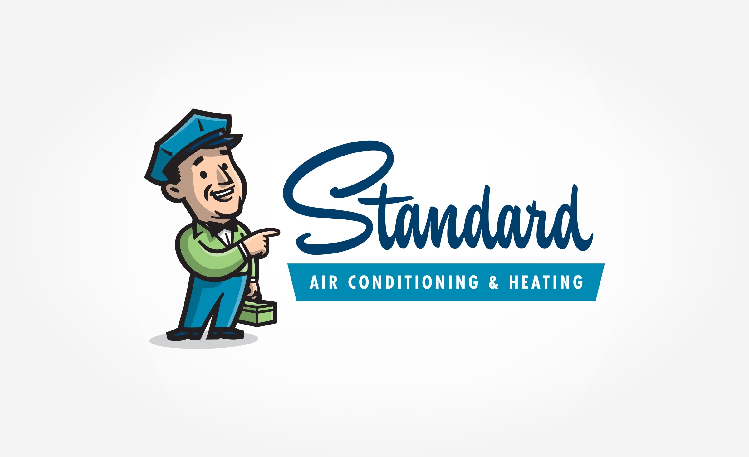 Logo design for Standard Air Conditioning & Heating.