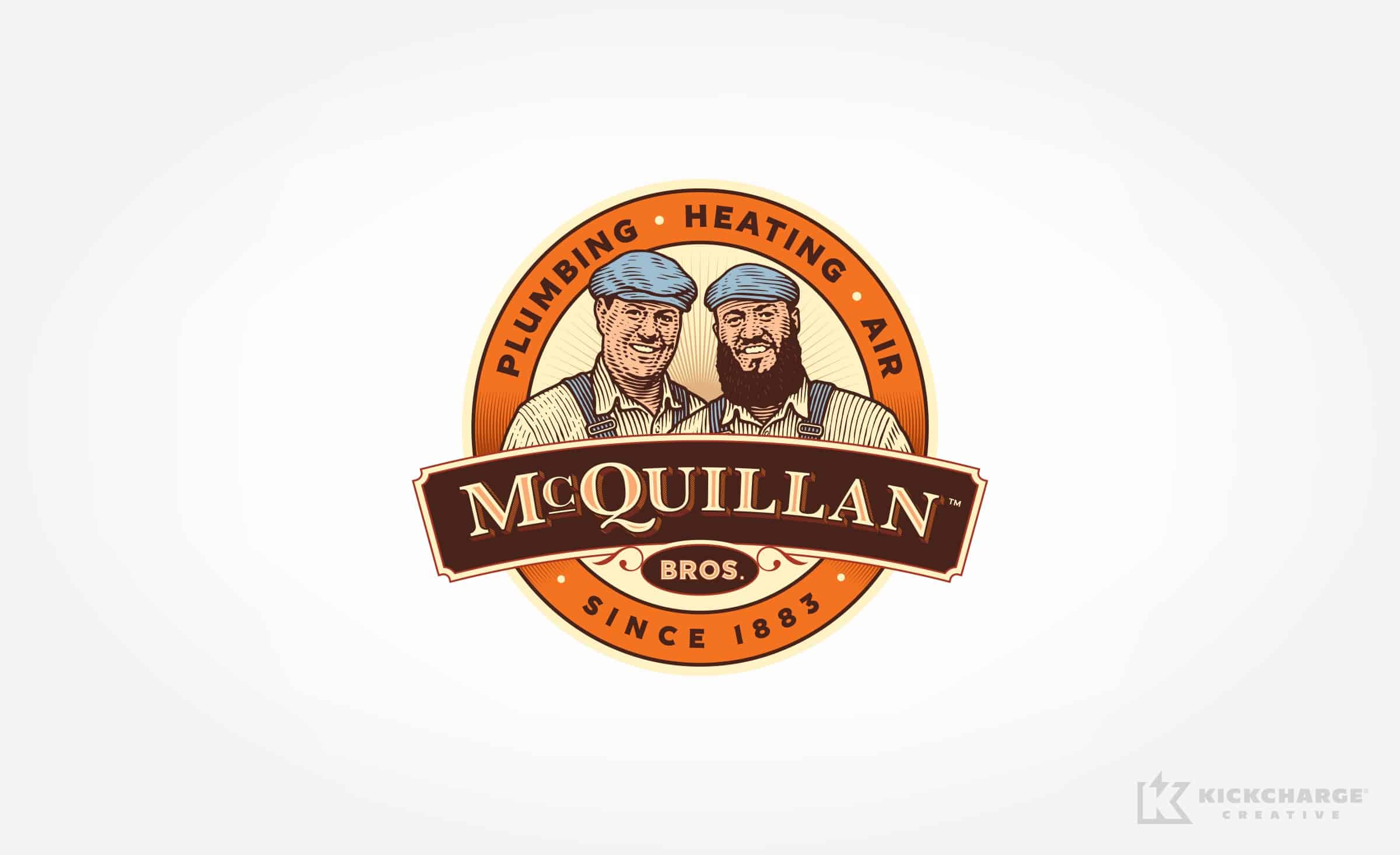 plumbing and hvac logo for McQuillan Bros