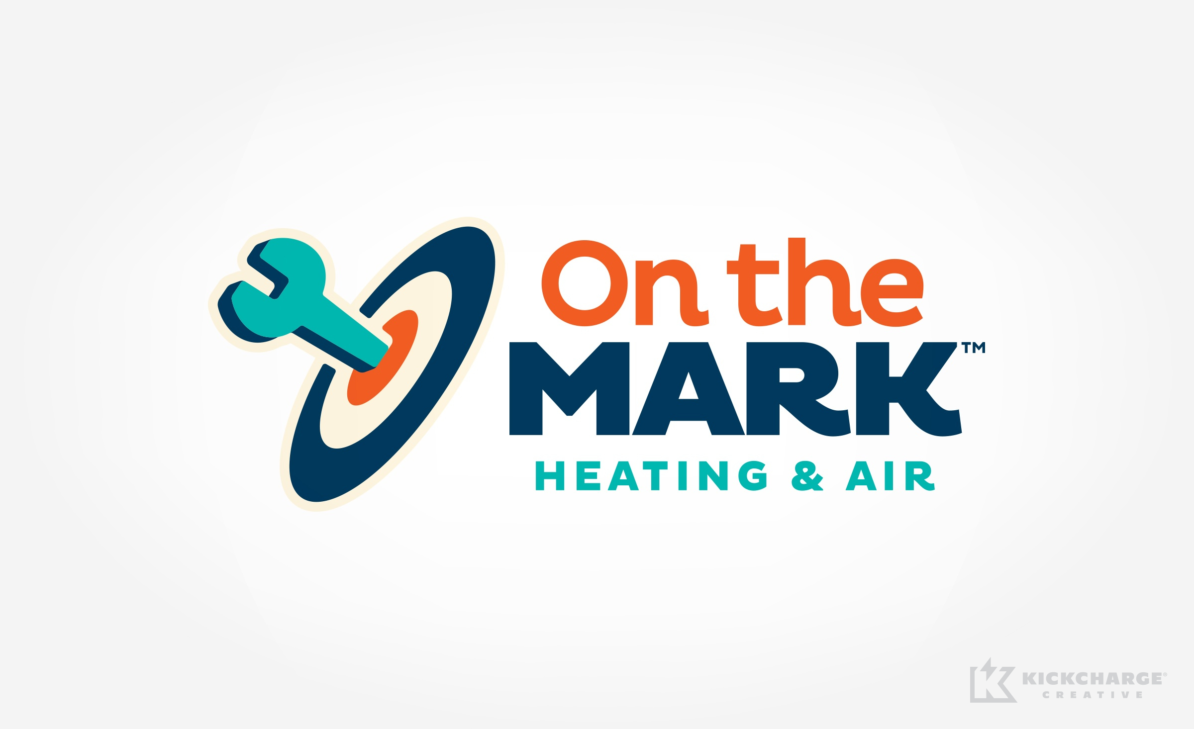 hvac logo for On the Mark Heating & Air