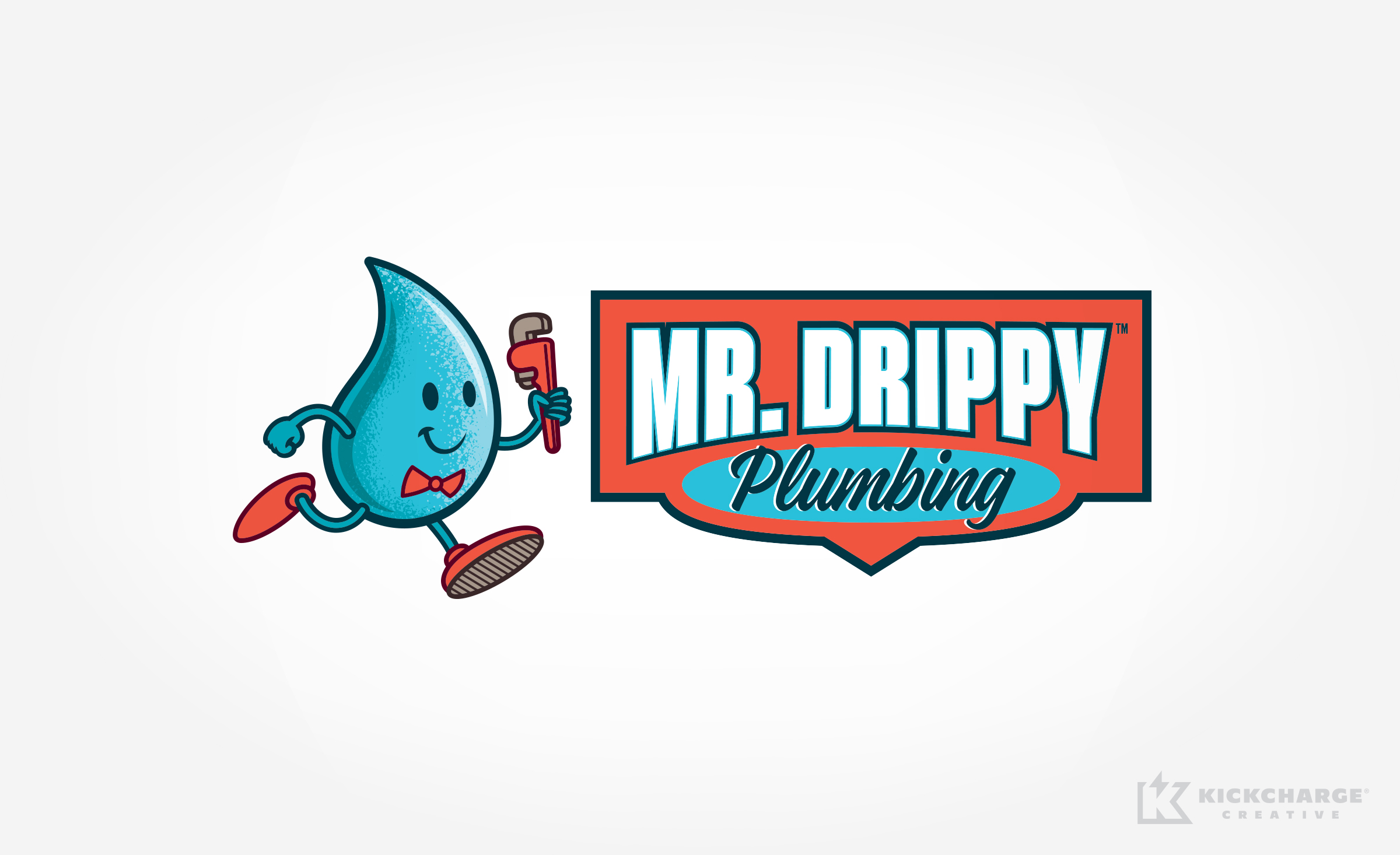 plumbing logo for Mr. Drippy Plumbing