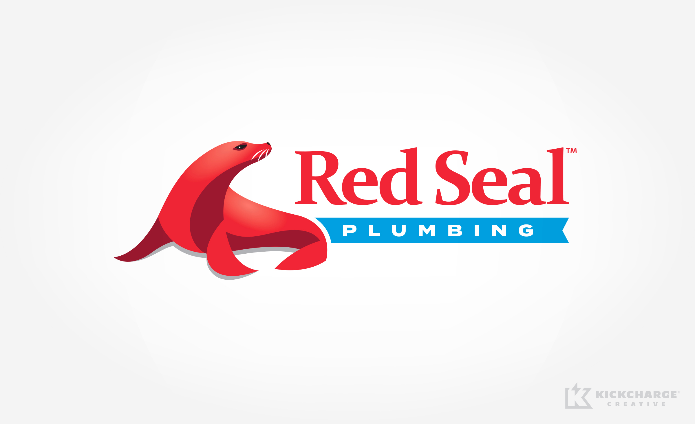 plumbing logo for red seal plumbing
