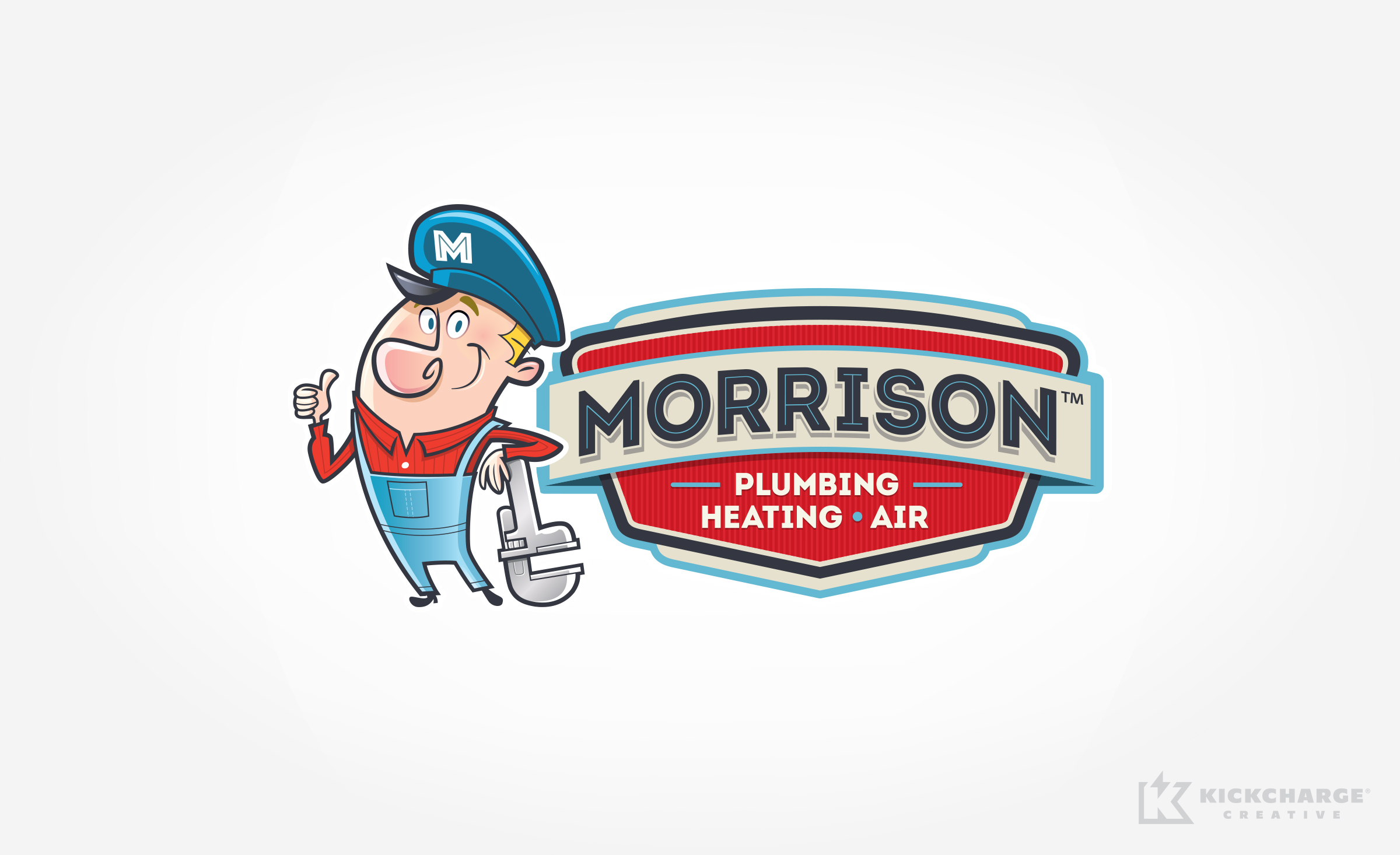 hvac and plumbing logo for Morrison Plumbing, Heating & Air