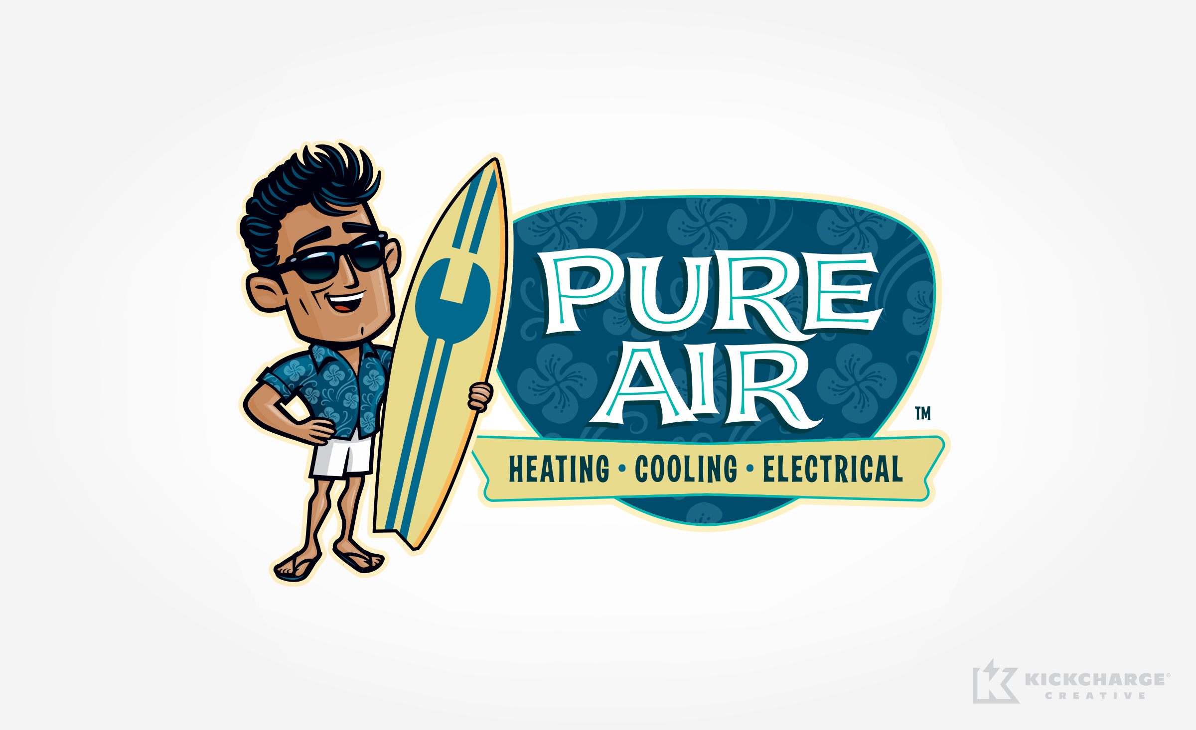 hvac logo for Pure Air