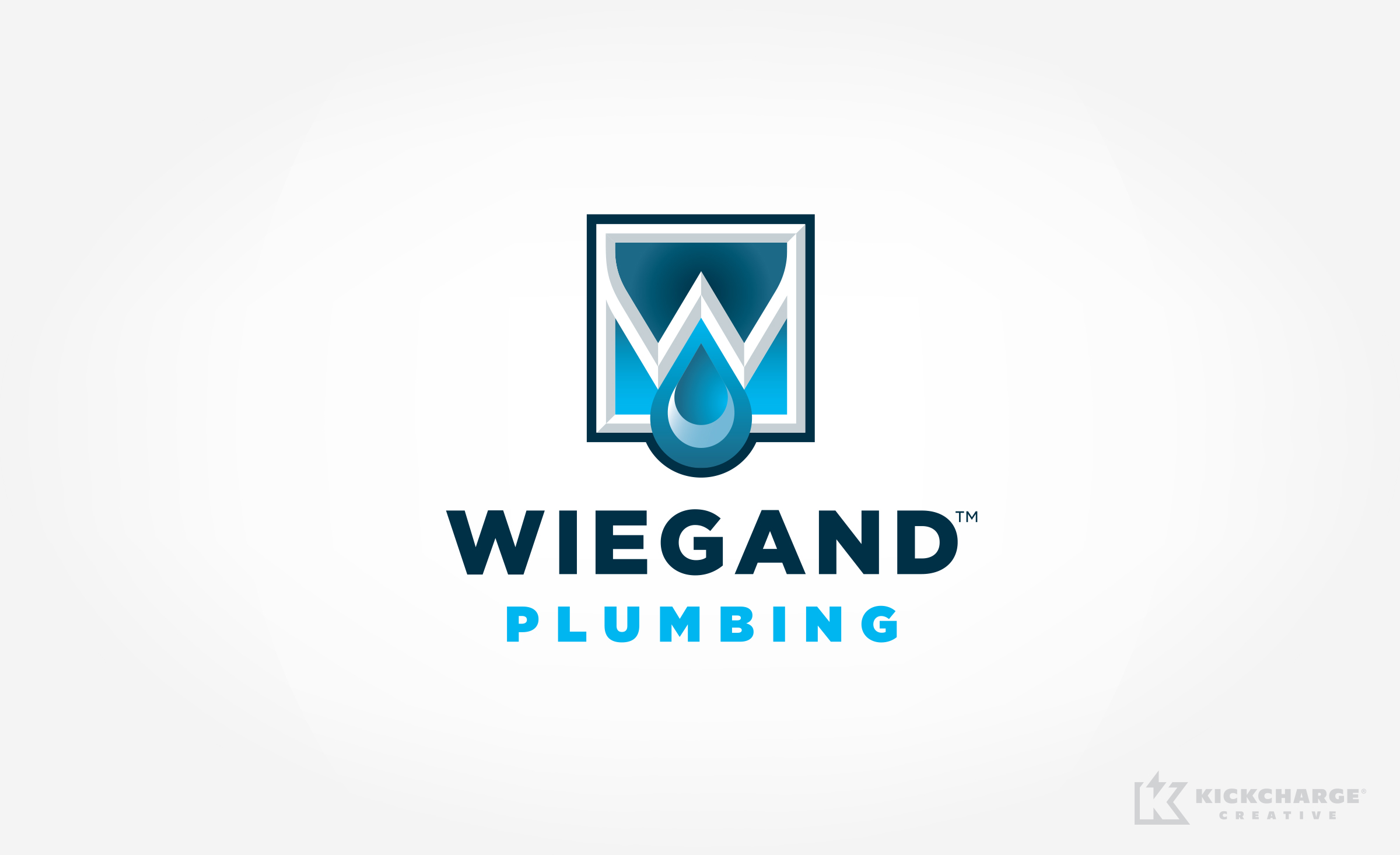 plumbing logo for Wiegand Plumbing