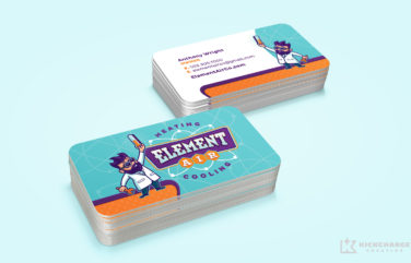 business cards for Element Air