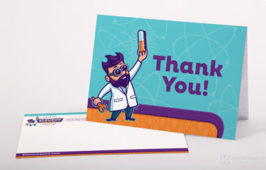 thank you card for Element Air