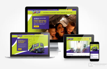 electrical website for Hop2It! Electrical