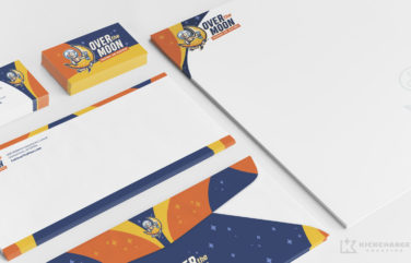 HVAC stationery for Over the Moon