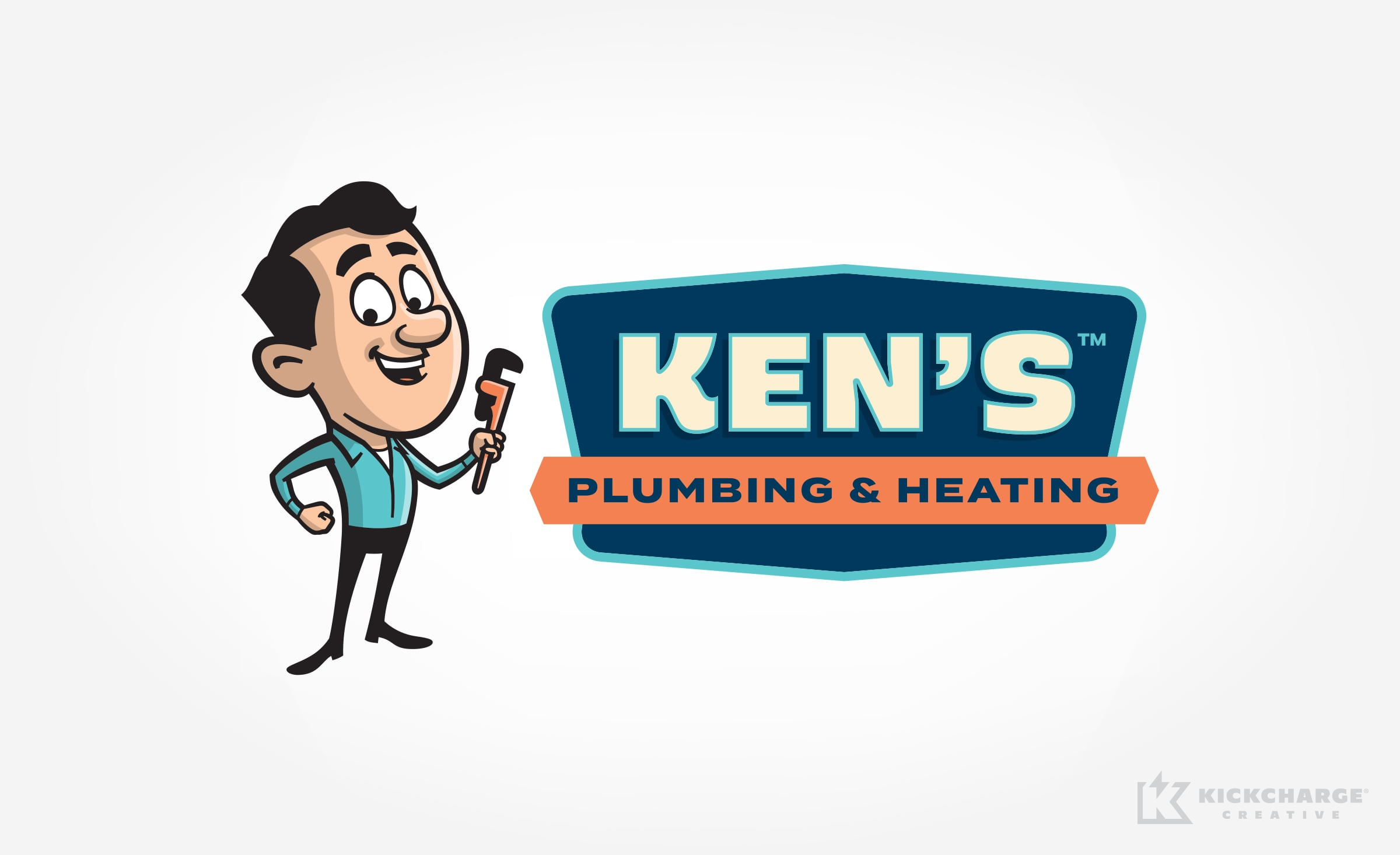 plumbing and hvac logo for Ken's Plumbing & Heating