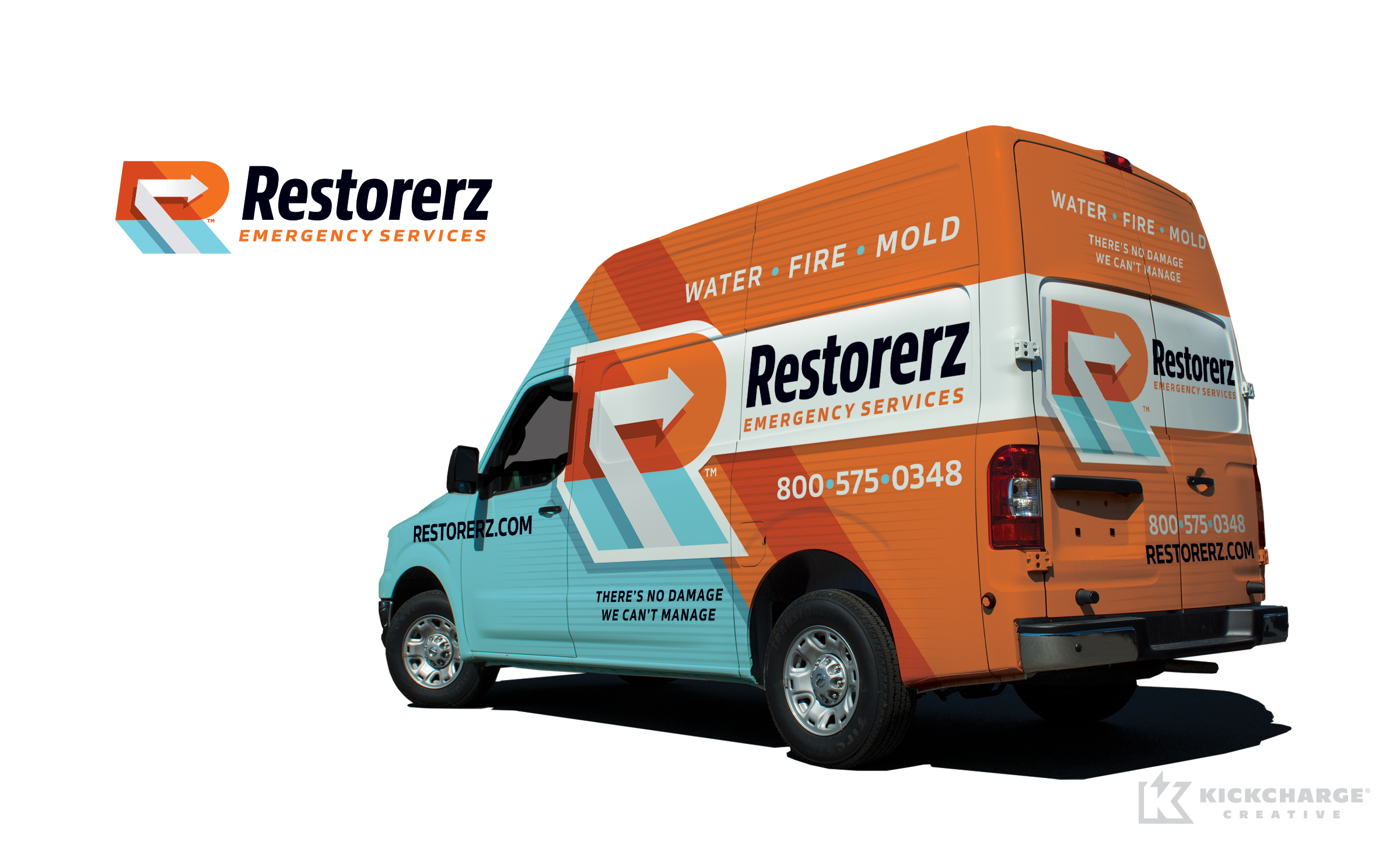 truck wrap design for Restorerz