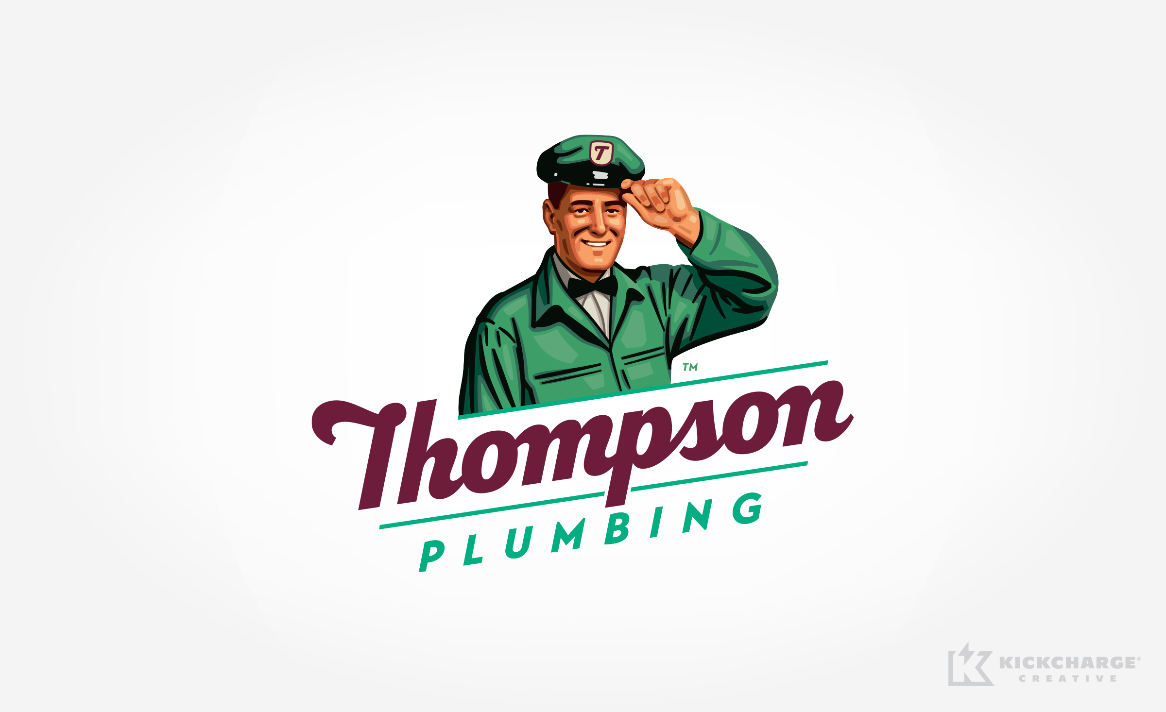 plumbing logo for Thompson Plumbing
