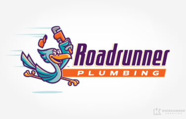 plumbing logo for Roadrunner Plumbing