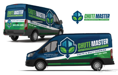 truck wrap for Chute Master