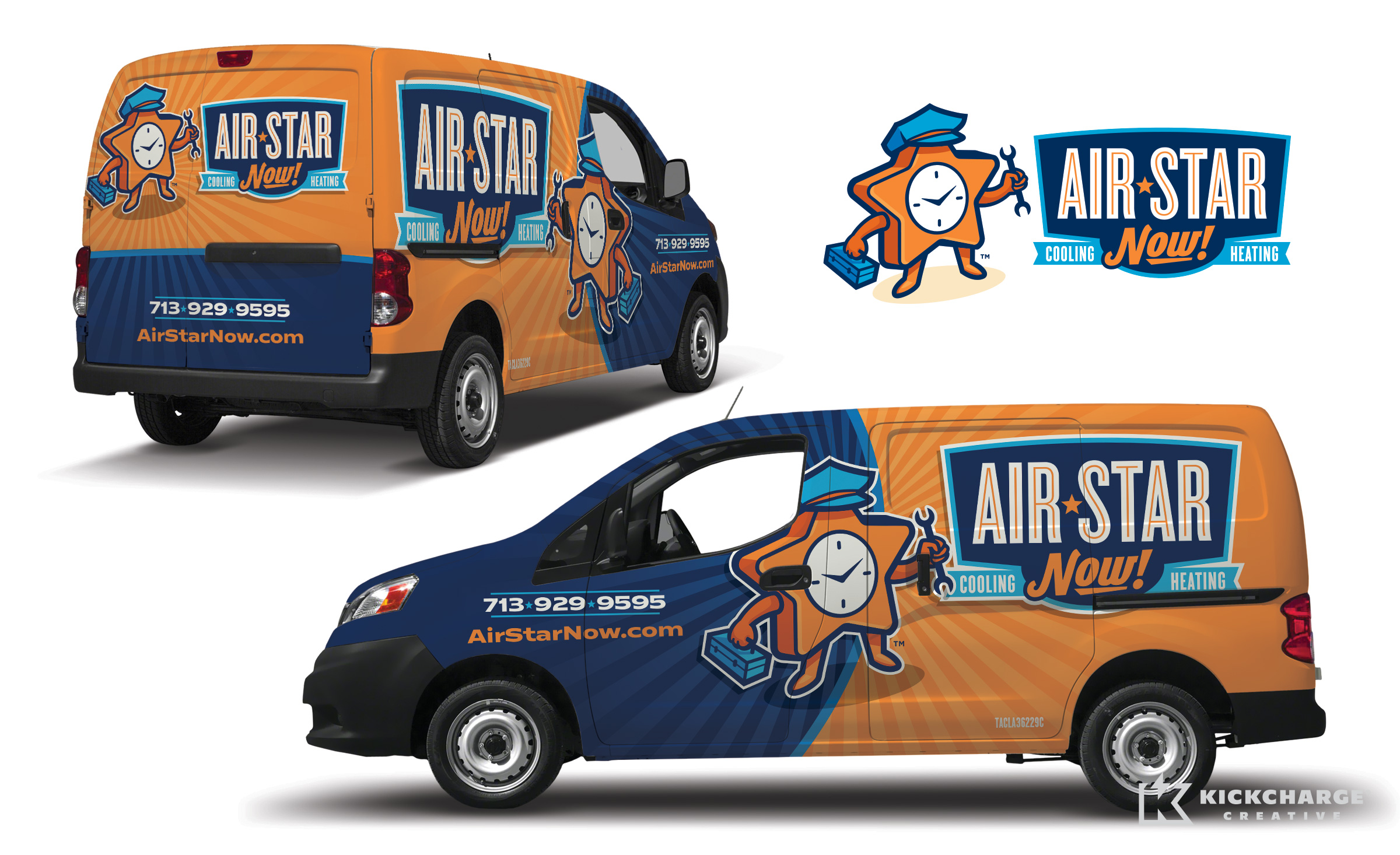 hvac truck wrap for Air Star Now!