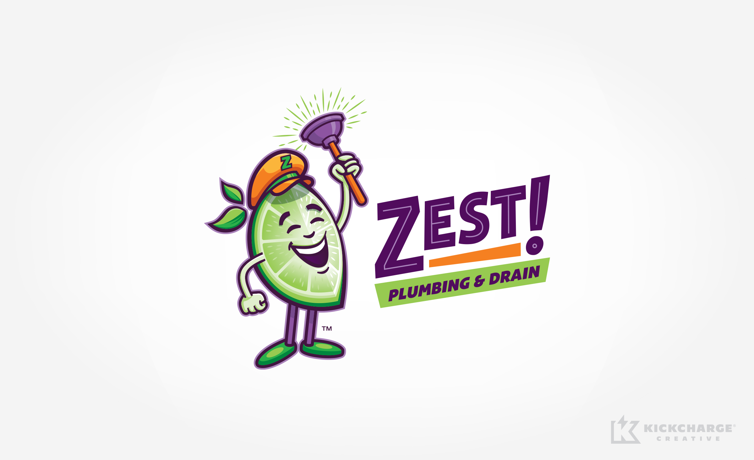 logo design for Zest! Plumbing & Drain