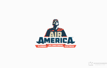 Logo design for Air America.