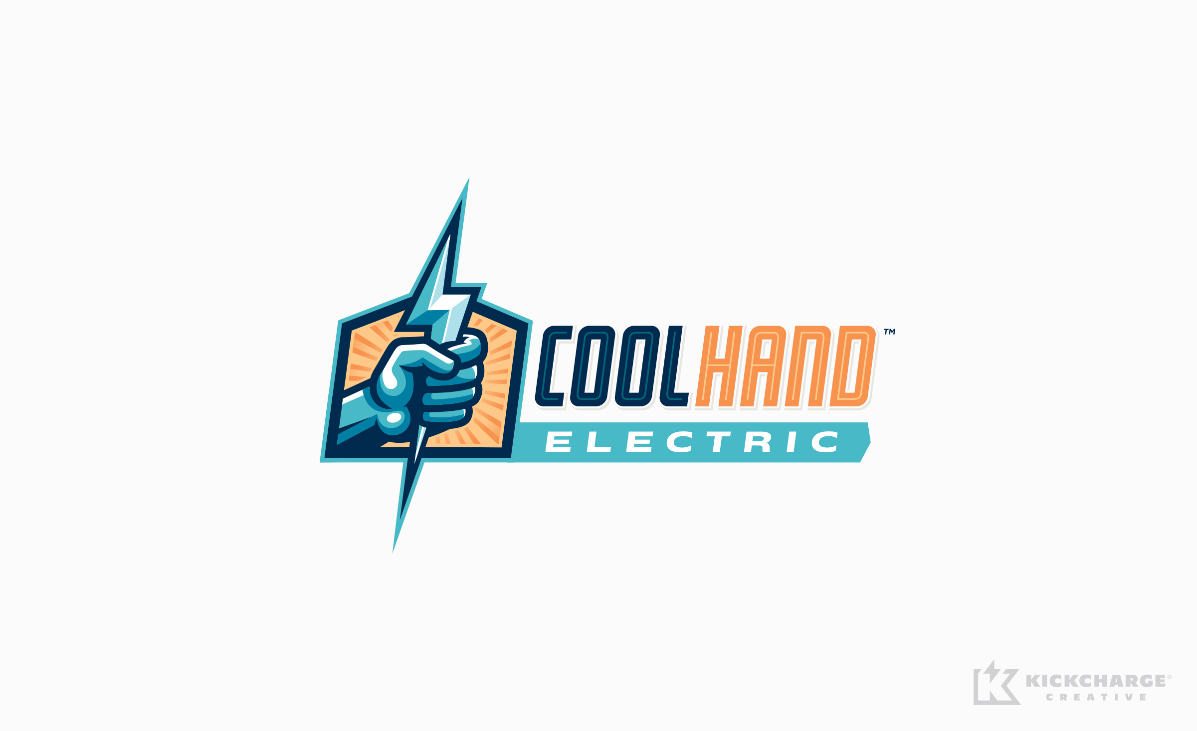 Logo design for Cool Hand Electric.